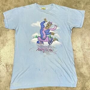 Vintage Cartoon Network Scooby Doo T Shirt Poetry On Ice Distressed OS fits XL
